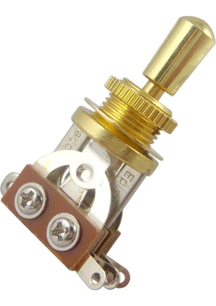 Elektro Gitar Mini Toggle Anahtarı Lp Gitar Pickup Siyah Için Ucu ile 3 Yollu (Yurt Dışından)