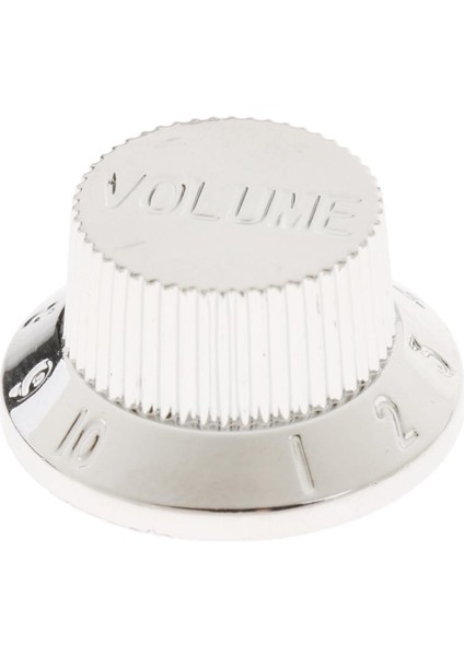 4 Adet Gitar Hız Kontrol Knobs Ses Topuzları St Stil Elektro Gitar Gümüş Için (Yurt Dışından) modelleri
