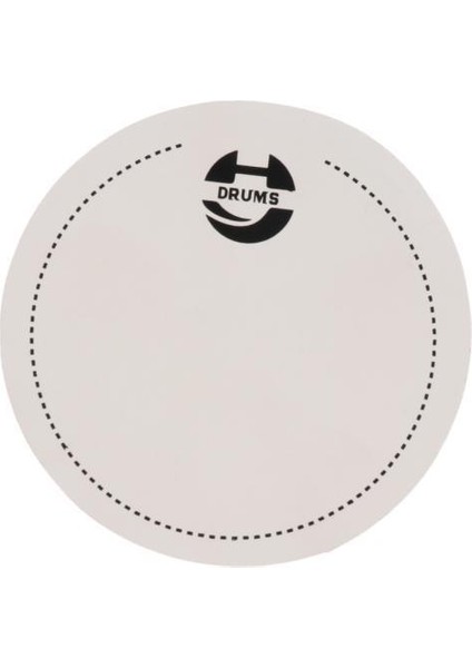 4xbass Davul Yaması Davul Başı Koruyucusu Perküsyon Enstrümanı Parçaları Pet Beyaz 4 Pc (Yurt Dışından)
