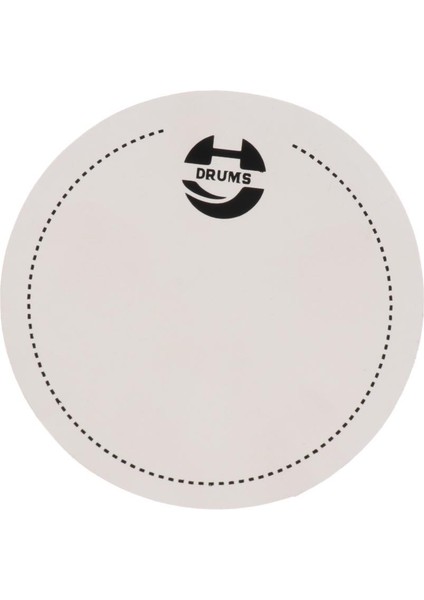4xbass Davul Yaması Davul Başı Koruyucusu Perküsyon Enstrümanı Parçaları Pet Beyaz 4 Pc (Yurt Dışından)