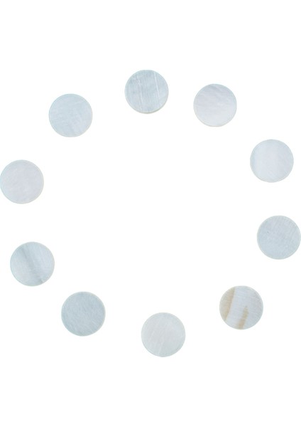 10X Kakma Noktalar Marker Çıkartmaları Freatar Gitar Uke Fret Klavye Için 3mm (Yurt Dışından) fırsatları