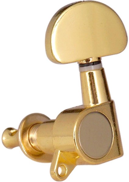 Akustik Elektro Gitar Dize Tuning Pegs Makine Kafaları Tuner 3L3R Altın (Yurt Dışından)