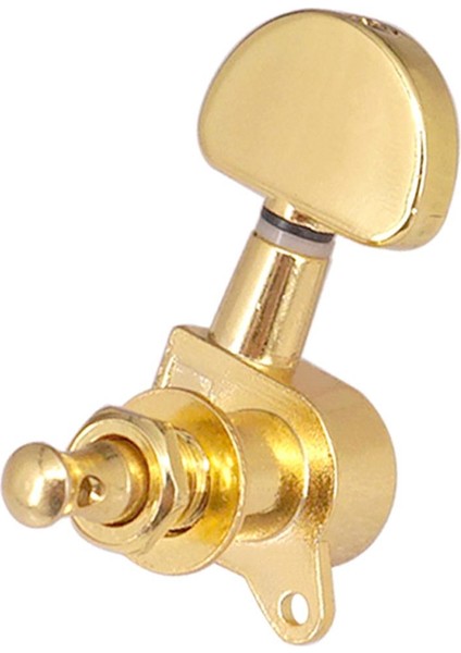 Akustik Elektro Gitar Dize Tuning Pegs Makine Kafaları Tuner 3L3R Altın (Yurt Dışından)