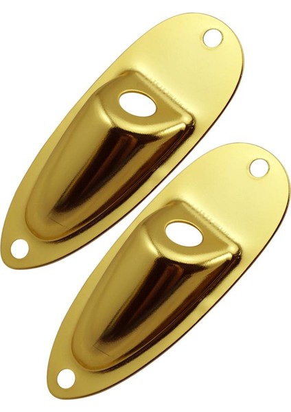 Bas Gitar Çıkışı Soket Plakası W / St Sq Elektrik Gitar Gold Için Vida (Yurt Dışından)