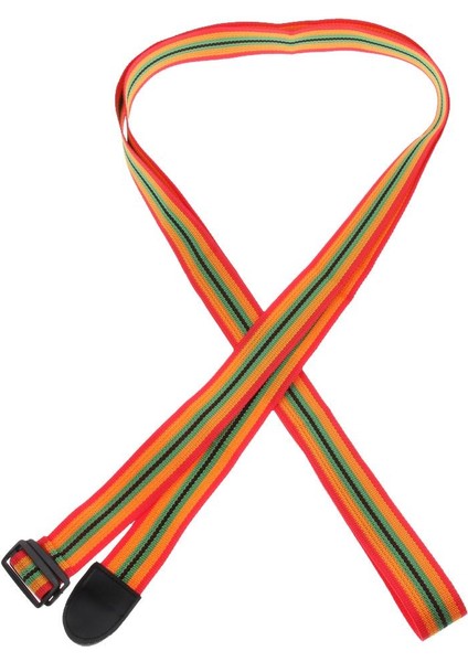 Ayarlanabilir Naylon Afrika Kayış Kemeri Perküsyon Aksesuarı 350 x 4.5cm (Yurt Dışından)