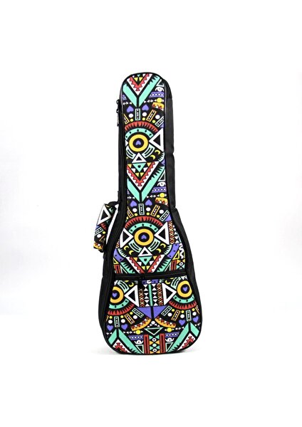 Ukulele Kasa Konseri 23 Inç Için Saplı Ayarlanabilir Kayış Dolgusu (Yurt Dışından)