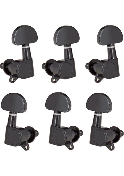 Akustik Elektro Gitar Dize Tuning Pegs Makine Kafaları Tuner 3L3R Altın (Yurt Dışından)