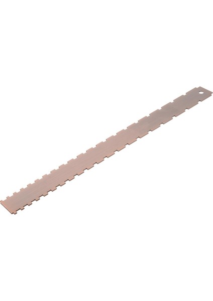 Çentikli Elektrik Bas Gitar Boyun Aracı Için Düz Kenar 16.5 "bronz (Yurt Dışından)