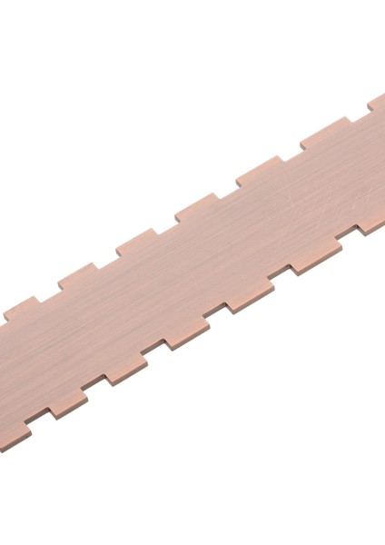 Çentikli Elektrik Bas Gitar Boyun Aracı Için Düz Kenar 16.5 "bronz (Yurt Dışından)