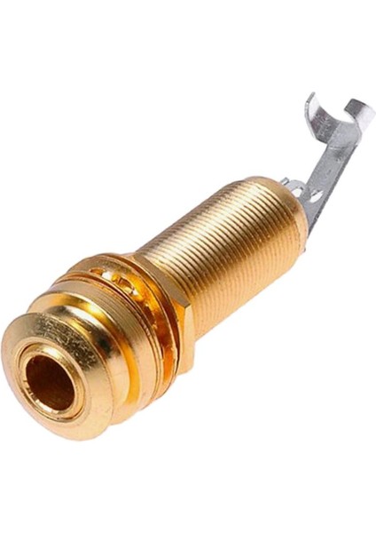 Gitar End Pin Mono 6.35MM 1/4 '' Akustik Elektro Gitarlar Için Jack Fişi (Yurt Dışından)