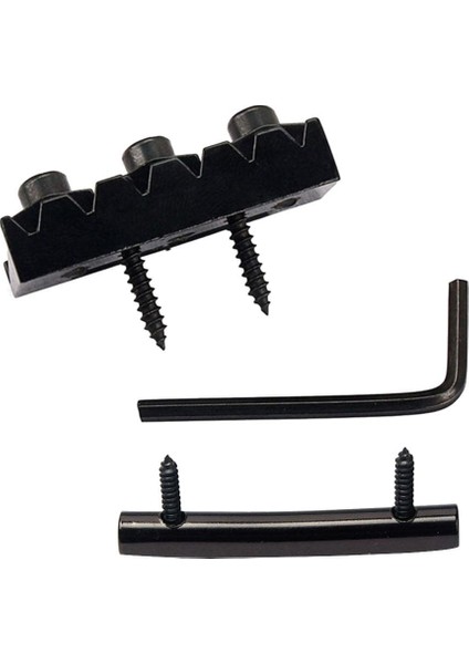 Elektro Gitar Dize Tutucu Bar + Kilitleme Somun Dize Kilidi Altın (Yurt Dışından)