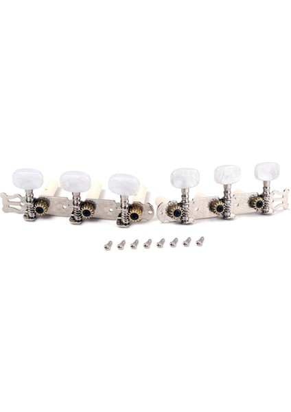 Klasik Gitar Tuner Tuning Tuşları Pegs Makine Başları Komple Set Altın (Yurt Dışından)