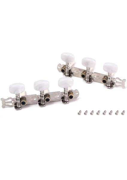 Klasik Gitar Tuner Tuning Tuşları Pegs Makine Başları Komple Set Altın (Yurt Dışından)