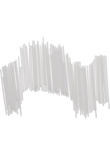 100 Adet Abs Gitar Klavye Yan Pozisyon Marker Kakma Noktalar, 1.5mm Beyaz (Yurt Dışından)