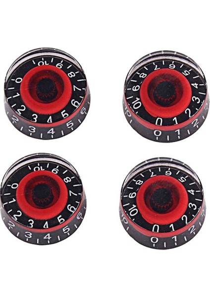 Elektro Gitar Parçaları Için 4pcs Akrilik Gitar Hacmi Kontrol Düğmeleri (Yurt Dışından) fiyatları
