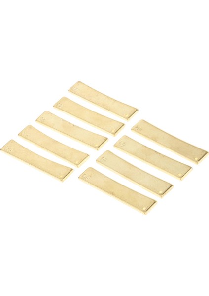 9 Adet Radius Fret Basın Caul Eklemek Elektro Gitar Gitarist Gümüş Için (Yurt Dışından)