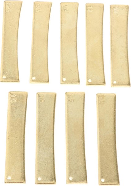 9 Adet Radius Fret Basın Caul Eklemek Elektro Gitar Gitarist Gümüş Için (Yurt Dışından)