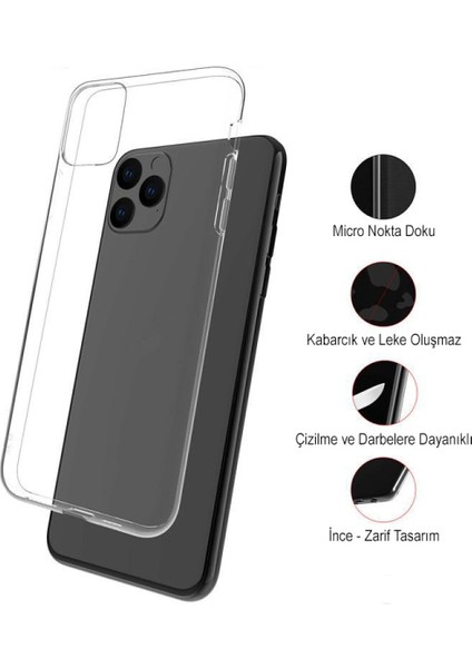 Apple iPhone 5s Uyumlu Kapak Donald Duck Tasarımlı Şeffaf Silikon Kılıf