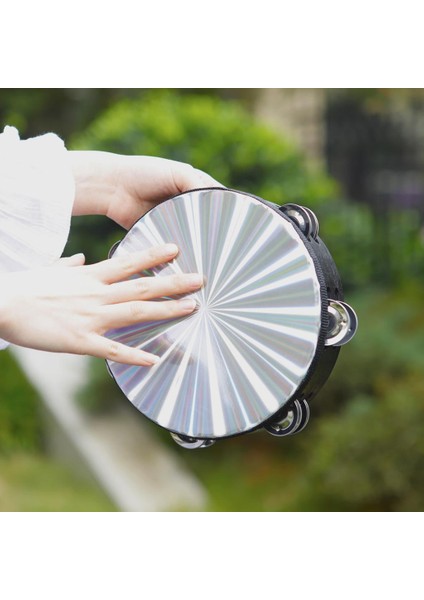 Kompakt Müzik Tambourine Vurmalı Tamborin El Davul Oyuncakları Performansı (Yurt Dışından)
