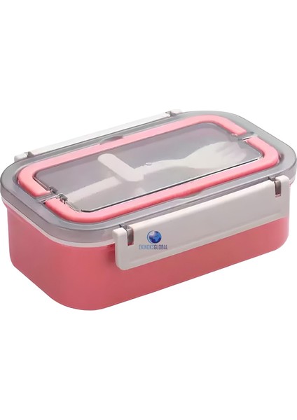 Vagon Lıfe Lunchbox Paslanmaz Çelik 800ML XC-493 Pembe