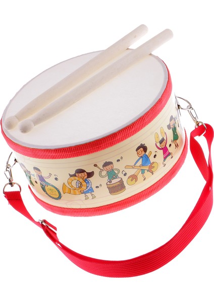 Çocuk Eğitim Enstrüman Için Polyester Snare Davul 20.2 x 10 cm (Yurt Dışından)