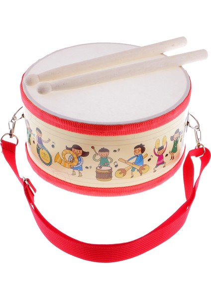 Çocuk Eğitim Enstrüman Için Polyester Snare Davul 20.2 x 10 cm (Yurt Dışından)