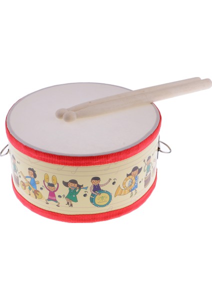 Çocuk Eğitim Enstrüman Için Polyester Snare Davul 20.2 x 10 cm (Yurt Dışından)