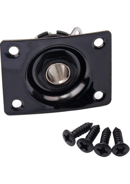Elektro Gitar Çıkışı Jack Plaka Soket 6.35MM 1/4 '' Stil Gitar Için (Yurt Dışından) fiyatları