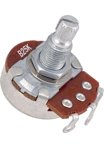 Gitar Mini Potansiyometre Pot Seti A25K B25K 24MM Dia Ses Kontrolü (Yurt Dışından)