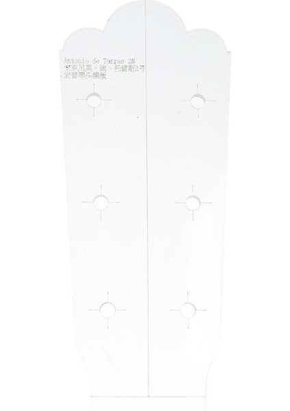 Klasik Gitar Için Dıy Gitar Headstock Kalıp Şekillendirme Şablonu 180X67X4MM (Yurt Dışından)