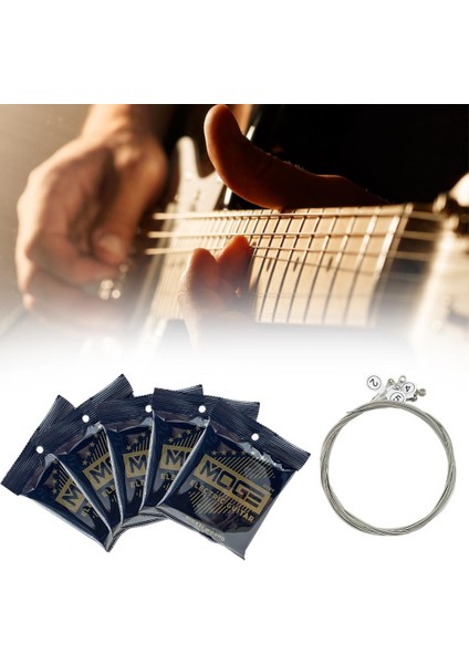 5 Adet Elektro Gitar Dizeleri Performanslar Çocuklar Için Altıgen Çelik Çekirdek Çocuk Yetişkinler GE09 (Yurt Dışından) indirimleri