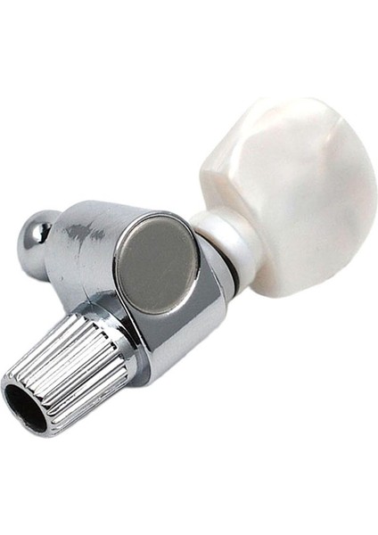 Metal Banjo 5. Dişli Tuning Peg Makinesi Başkanı ile Pearl Düğmesi Banjo Parçaları (Yurt Dışından)