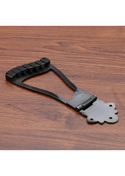 Gitar Köprüsü Trapez Tailpiece Aksesuar Içi Boş Gövdesi Kemer Için Değiştirin (Yurt Dışından) indirimleri