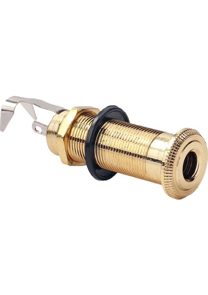 Gitar Silindir End Pin Elektro Gitar Bas Için Mono Çıkış Soketi (Yurt Dışından)