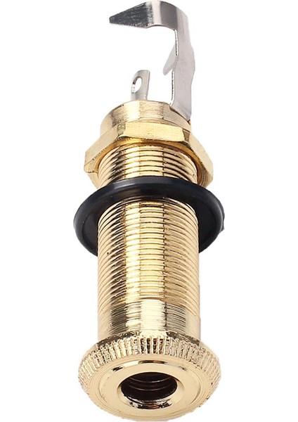 Gitar Silindir End Pin Elektro Gitar Bas Için Mono Çıkış Soketi (Yurt Dışından)