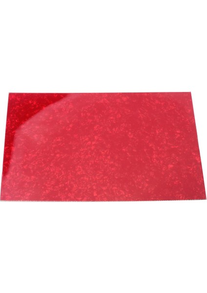 Kırmızı Gitar Bas Pickguard 3 Katlı Boş Malzeme Dıy Çizik Plaka Levha (Yurt Dışından)