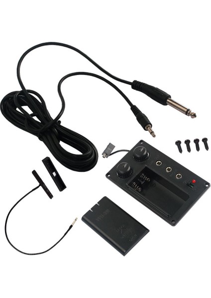 4/4 Elektronik Keman Fiddle Eq Pickup Piezo Kablo Tel Seti ile (Yurt Dışından) fırsatları