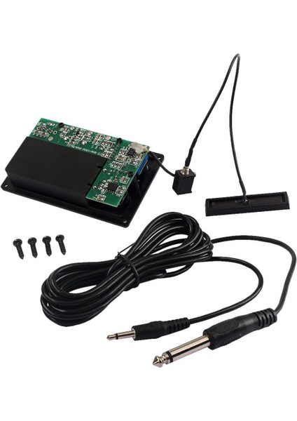 4/4 Elektronik Keman Fiddle Eq Pickup Piezo Kablo Tel Seti ile (Yurt Dışından) indirimleri