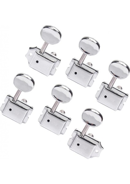Gitar Tuner Makinesi Başkanı Tuning Pegs Tuşları Stratocaster Için 6r Ayarla (Yurt Dışından)