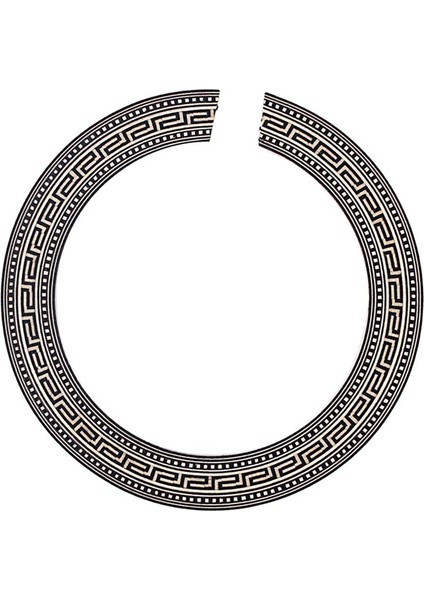 Gitar Ses Delik Rozet Soundhole Kakma Çapı 91MM Ahşap El Yapımı (Yurt Dışından)