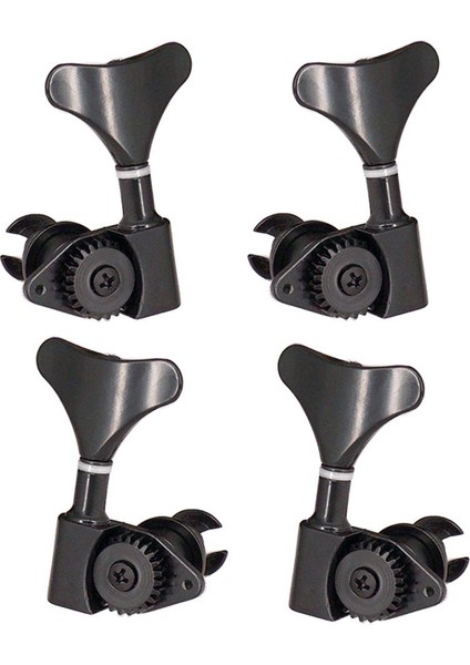 4 Adet Kuyruk 2L2R Bas Tuner Tuning Pegs Makinesi Kafaları Elektrik Baslar Için (Yurt Dışından)