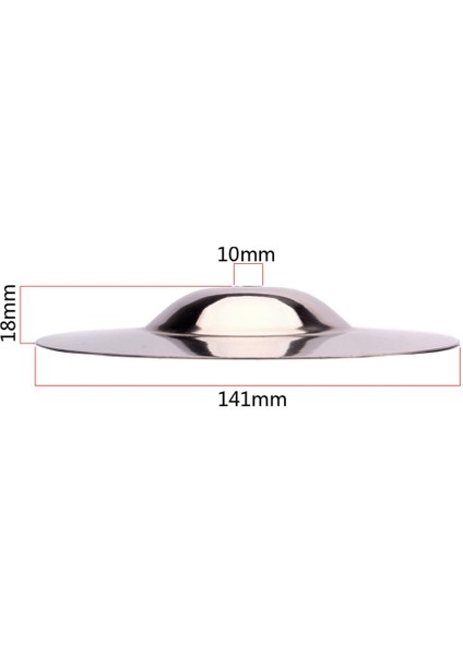Krom Mini El Dövme Cymbal Gong Vurmalı Çocuklar Müzikal Oyuncak Hediye (Yurt Dışından)