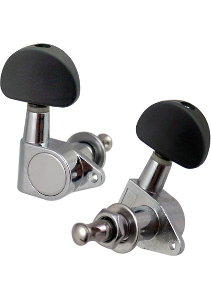 Tamamen Kapalı Gitar Dize Tuner Tuning Pegs Gitar Aksesuarı Için 3R3L (Yurt Dışından)