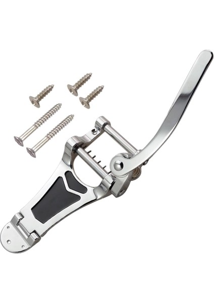 B70 ES355 Stil Tremolo Vibrato Köprü Tailpiece Lp Jazz Gitar Gümüş Için (Yurt Dışından)