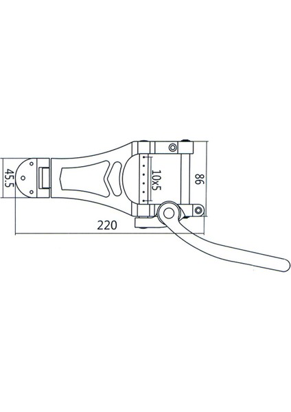 B70 ES355 Stil Tremolo Vibrato Köprü Tailpiece Lp Jazz Gitar Gümüş Için (Yurt Dışından)