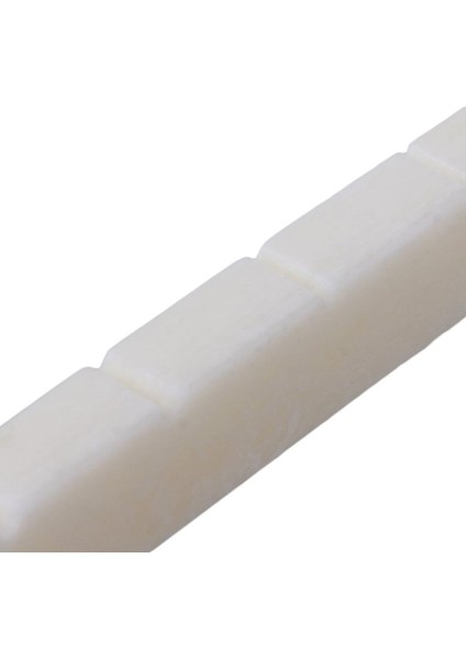 Değiştirme 1x Beyaz Sığır Kemik Oluklu Kuruyemiş Beyaz 6-String Guitar Accs Için Beyaz (Yurt Dışından)