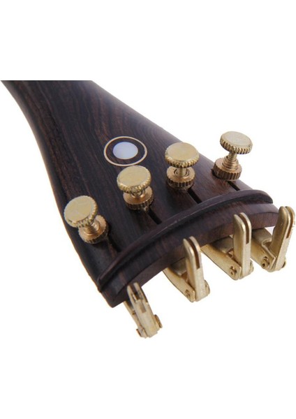 4/4 Keman Seti Abanoz Chinrest Ince Tuner Tuning Peg Tailgut Endpin Kiti (Yurt Dışından) indirimleri