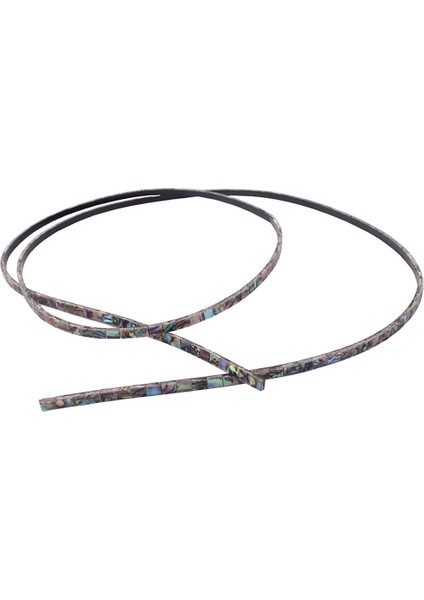 800 * 3 * 1.5mm Abalone Purfling Şerit Renkli Gitar Abalone Kakma Malzemesi (Yurt Dışından)