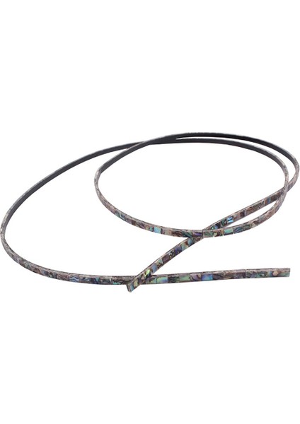 800 * 3 * 1.5mm Abalone Purfling Şerit Renkli Gitar Abalone Kakma Malzemesi (Yurt Dışından)