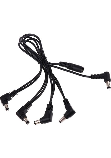 1 - Elektro Gitar Etkisi Pedalları Splitter 9 V Güç Kaynağı Kablosu Kordon 5 Yollu (Yurt Dışından)